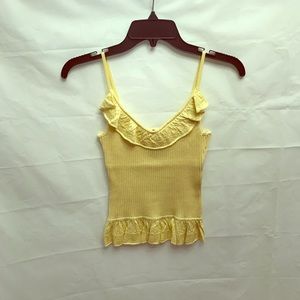 WR light yellow summer top with straps